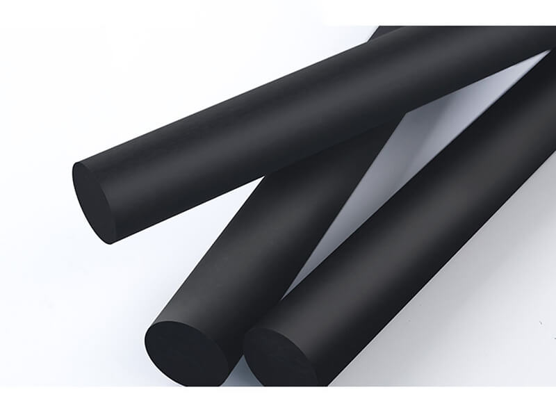 Black PA6 Nylon Plastic Rods