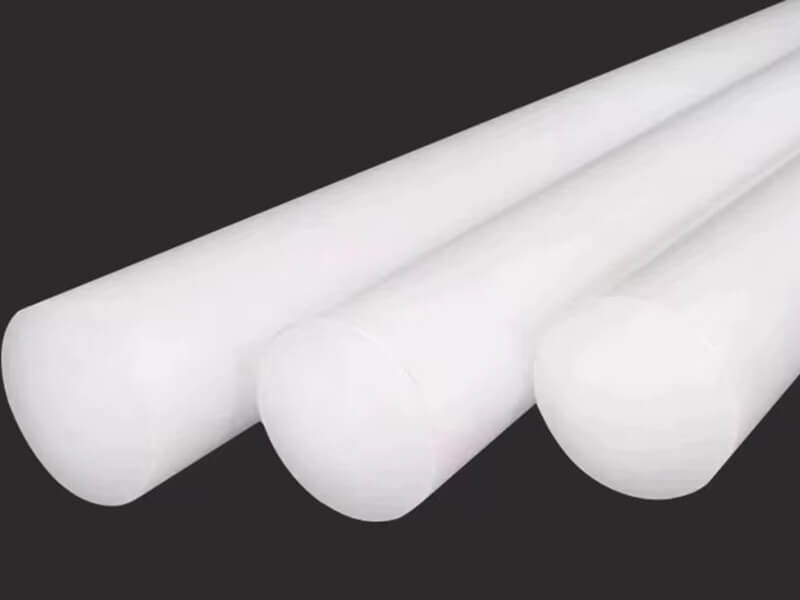 White Polyethylene Plastic Rods