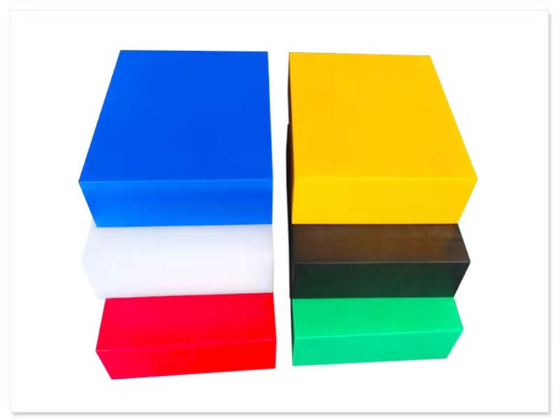 Colored UHMW Blocks