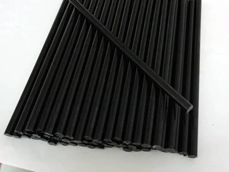 Black Polycarbonate rod