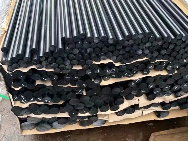 Black Polycarbonate rods