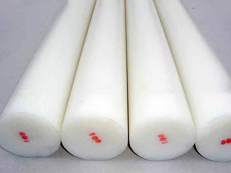 White Acetal rods