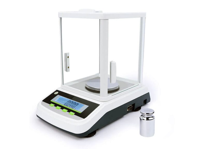 Weight scale for plastic