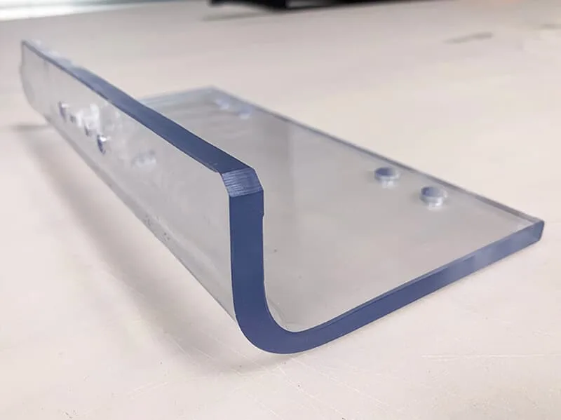 Bending polycarbonate