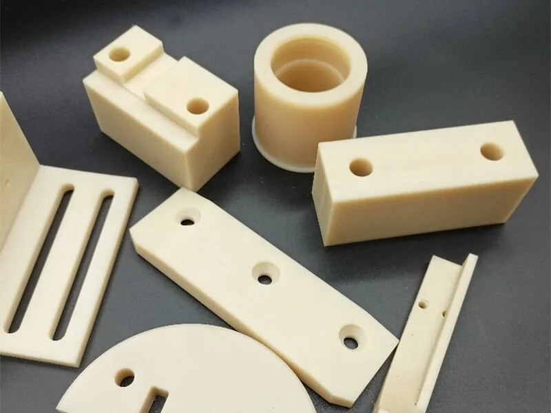 Machining ABS plastic part