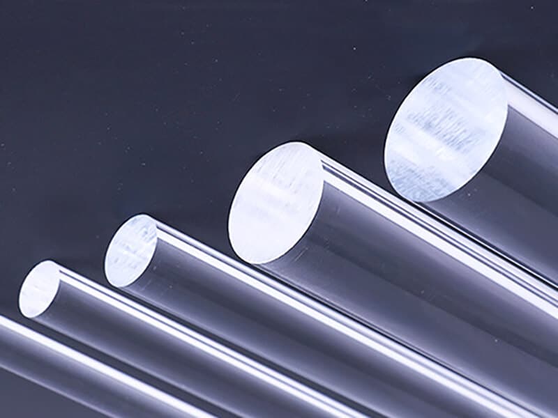 Extruded acrylic rod